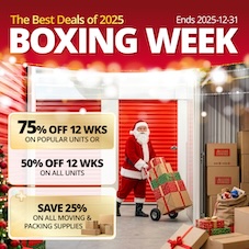 Access Storage - Young & Steeles Promotion