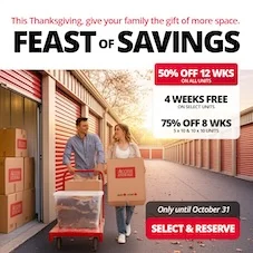 Access Storage - Young & Steeles Promotion