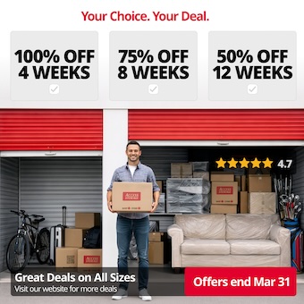 Access Storage - Young & Steeles Promotion